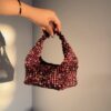 BOLU BAG [ MARBLE BURGUNDY ]
